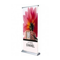 Freestanding Scrolling Banner Stand